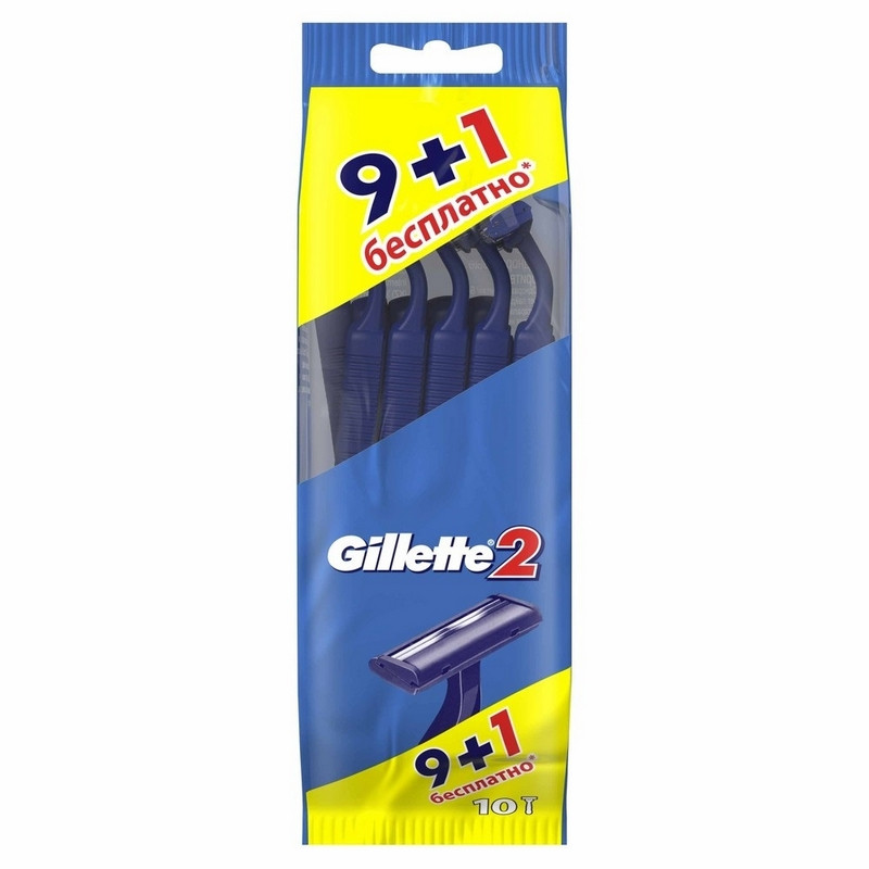 Станок Gillette одноразовый 10шт