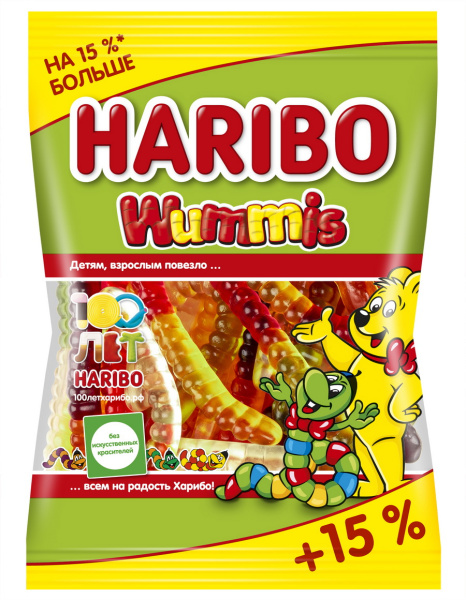 Мармелад жевательный HARIBO Червячки Wummis